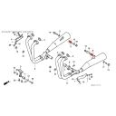 Echappement - silent bloc de fixation arriere - ø 19 x30mm