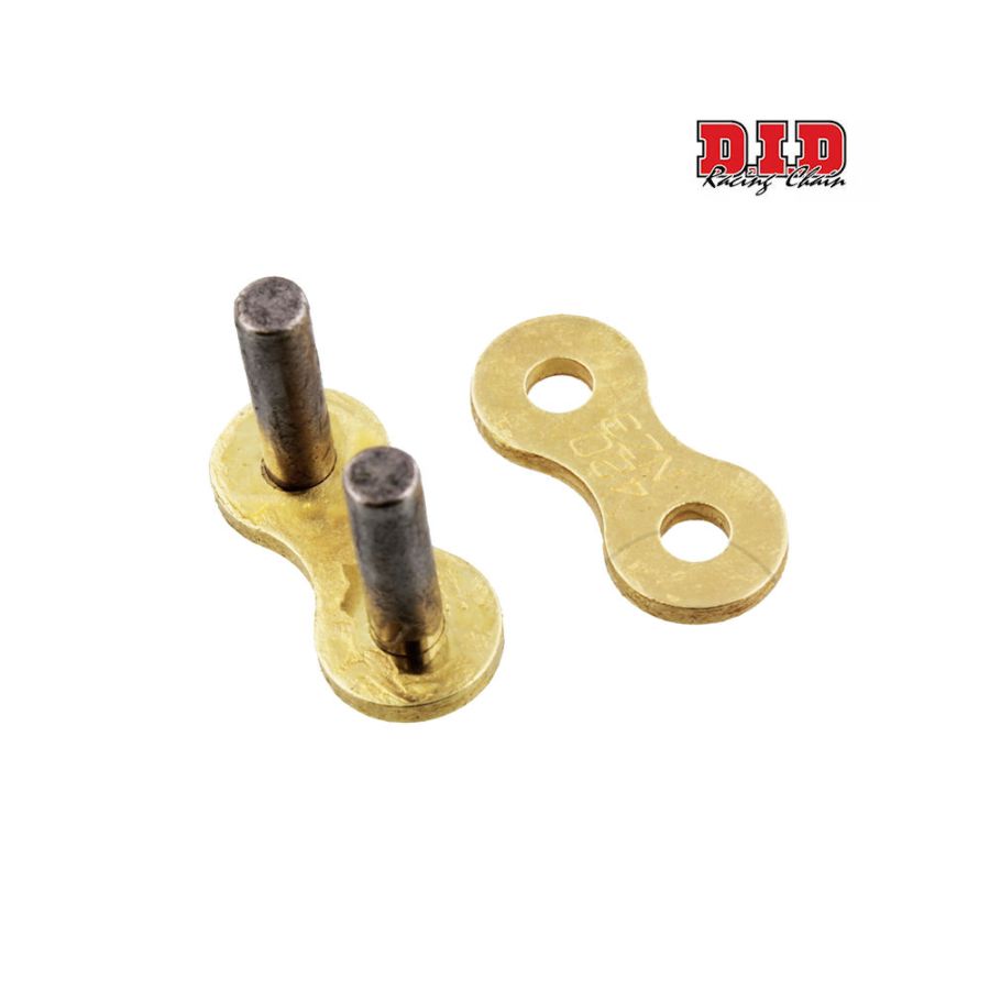Transmission - Attache rapide - DID NZ 420 - Noir/Or - Maillons a sertir
