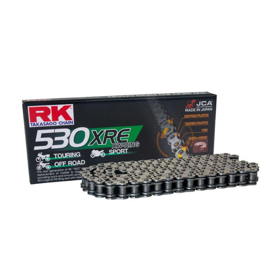 Transmission - Chaine RK - XRE - 106 Maillons - Noir