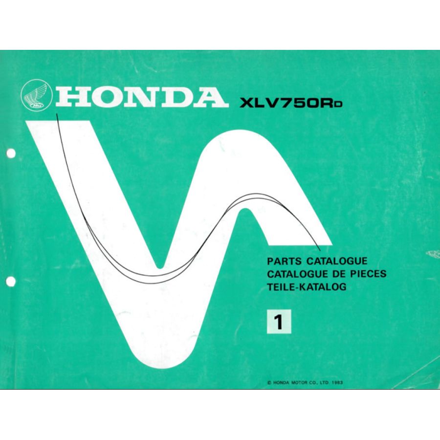 Liste de pieces - Parts List - XLV750 - Version - informatique - Format PDF