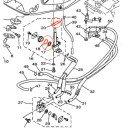 Robinet essence -  sous le reservoir - Kit de joint - TDM850