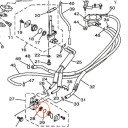 Robinet essence - Fixe au cadre - Kit de joint - TDM850