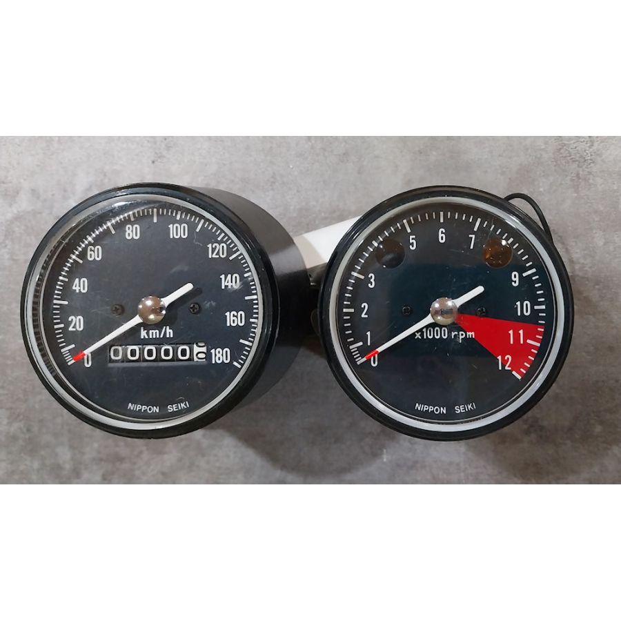 Tableau de bords - Compteur + Compte tour - emballage : 24561 A - CB250K, CB350K