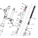 Phare - joint de support - 146-23114-00 - DT175