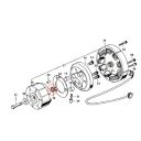 Moteur - roue libre - rondelle laiton - 92026-092 - 22x35.5x1.0
