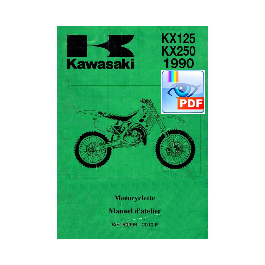 Manuel Atelier - KX125, KX250 - 1990 - Version PDF