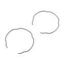 Fourche - Circlips de joint Spy (x2) - Fourche ø 35mm - 51447-KL4-951