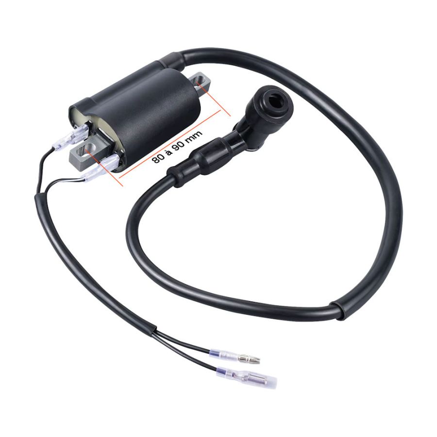 Allumage - Bobine - 6v - simple - 90mm - 