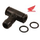 Carburateur - Raccord, Te de liaison - 16047-MA6-003 - CB125T, CB750SF, CBR1000, 