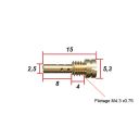 Gicleur de ralenti - ø 0.625 - Keihin N424-25