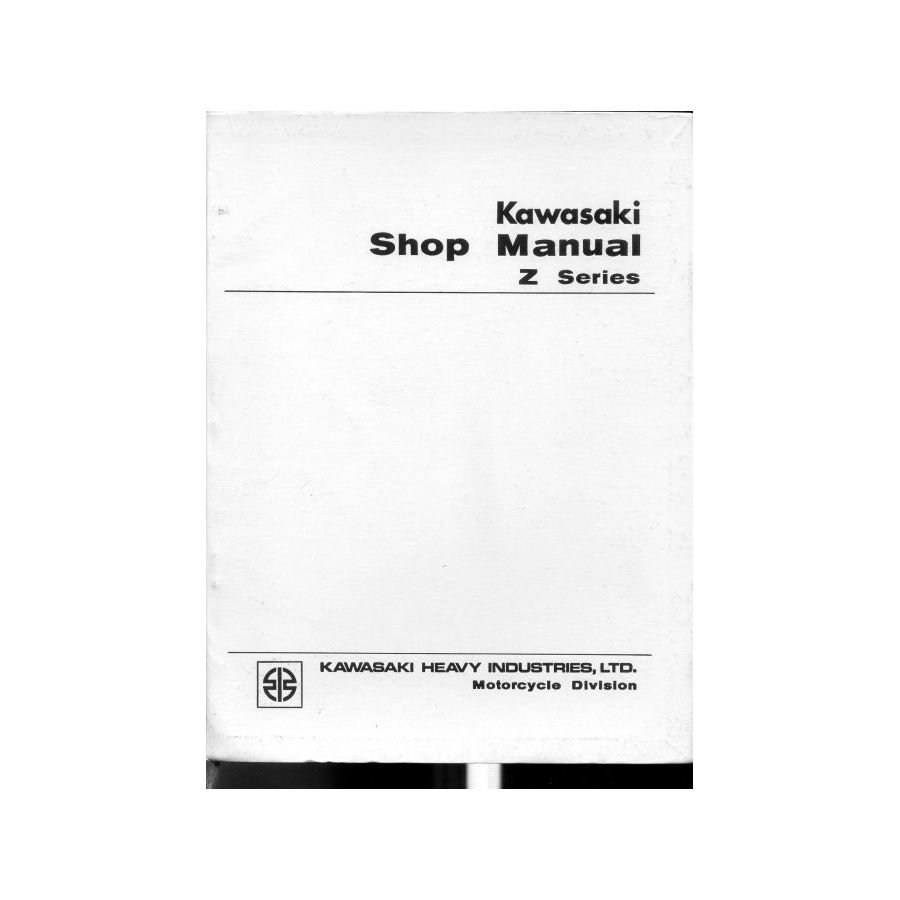 Manuel Atelier - Kawasaki Serie Z - Version PDF