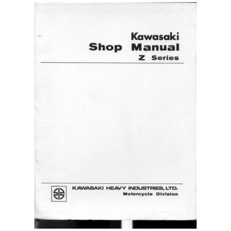 Manuel Atelier - Kawasaki Serie Z - Version PDF