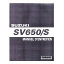Manuel Atelier - Service Manual - Suzuki SV650 - Version PDF