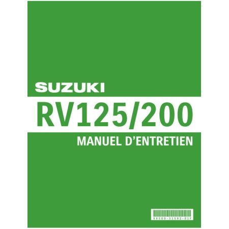 Manuel Atelier - Service Manual - Suzuki RV125 - RV200 - Version PDF