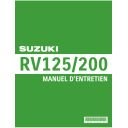 Manuel Atelier - Service Manual - Suzuki RV125 - RV200 - Version PDF