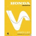 Liste de pieces - Parts List - CB125 K - Version - informatique - Format PDF