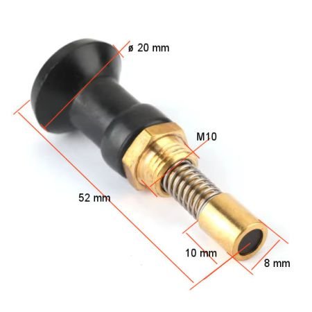 Carburateur - Mikuni - mecanisme de starter - VM16/210 - M10x1.00 