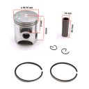 Moteur - Kit Segment + Piston - (+0.50) - ø 56.50mm - 2A6-11636-00 - DT125 - RD125