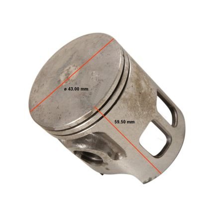 Moteur - Piston - (+0.00) - ø43.00mm - RD125DX - 466-11631-01-
