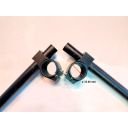 Guidon - bracelet - Reglalble - 26, 30,31, 33 mm - Noir