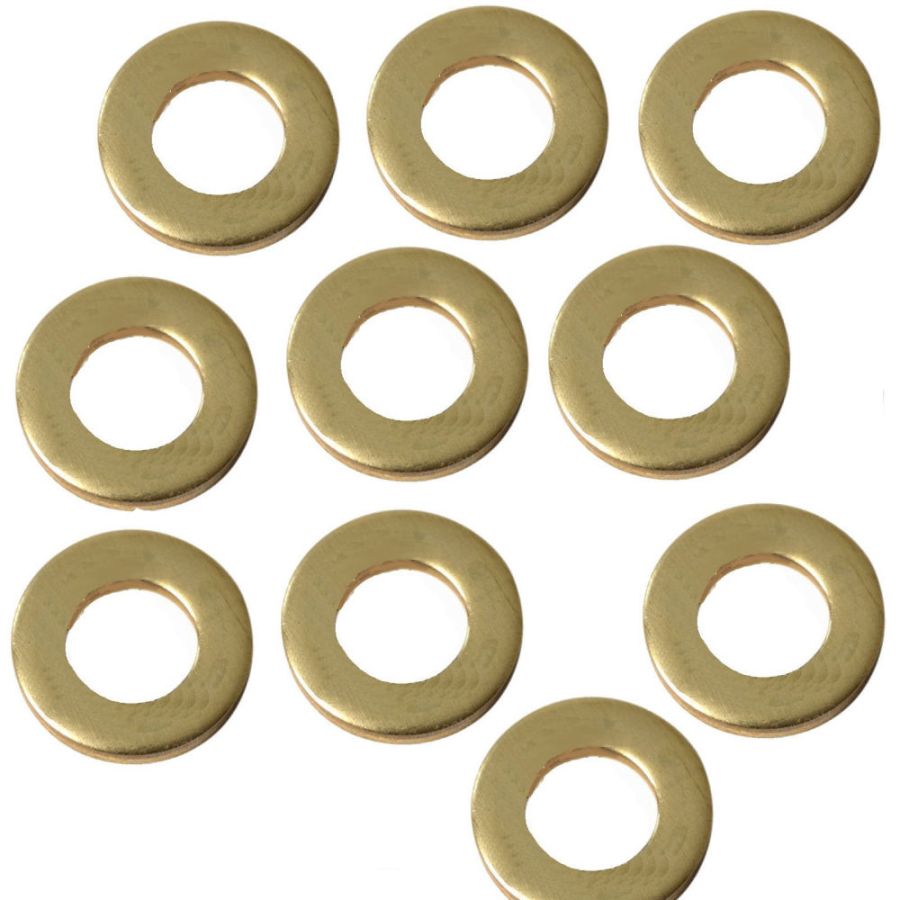 Rondelle - plate (x10) - 5x10x0.5 mm - 