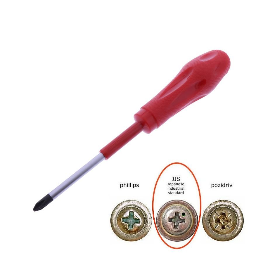 Tournevis - Visserie Japonaise - JIS - 2x100 -  Tournevis - Visserie Japonaise - JIS - 2x100 -