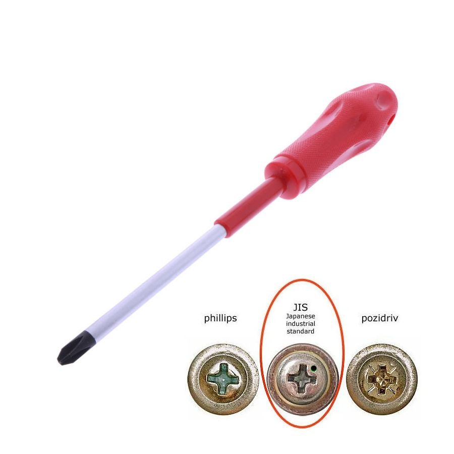 Tournevis - Visserie Japonaise - JIS - 3x150 -