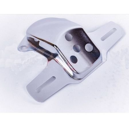 Feux stop - support de fixation - Chrome