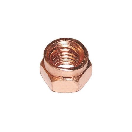Echappement - M8 x1.25 - (x1) - Ecrou - Cuivre - Thermique (clef 12mm)