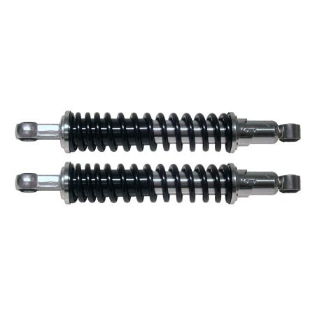 Amortisseur - 330mm - Chrome  - Oeillet ø 12mm  - Oeillet ø10mm