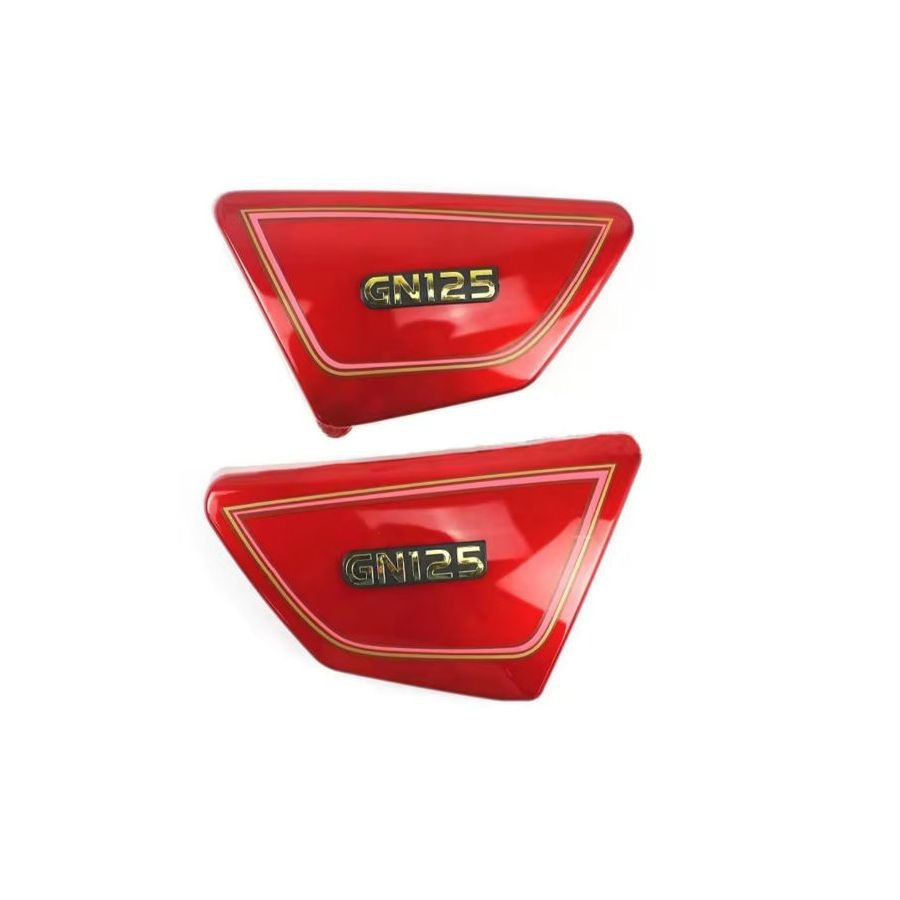 Cache lateral - Carter Droit + Gauche - Blanc - GN125