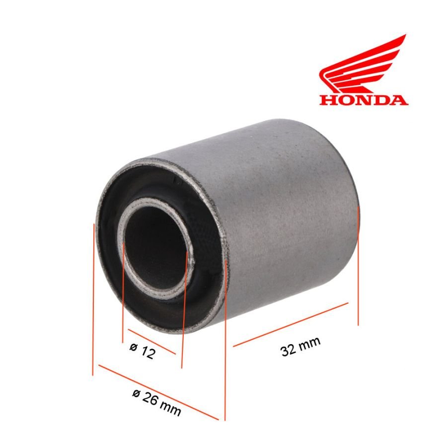 Transmission - Couronne, Silent bloc de roue, amortisseur de couple (x1) - 41241-286-000 - CB250, 350, 360 ...