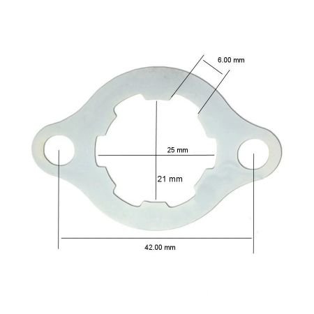 Transmission - Rondelle fixation- Origine - Pignon sortie boite - 42 mm - 23811-292-000