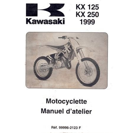 Manuel Atelier - KX125L1, KX250L1 - Edition 1999 - Version Papier