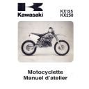 Manuel Atelier - KX125M1, KX250M1 - Edition 2003 - Version Papier