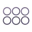 Embrayage - Disques Lisse - (x6) - GS450, GSX400, GS500, ....