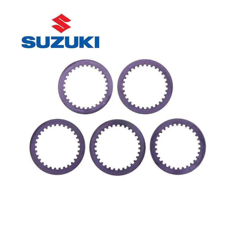 Embrayage - Disques Lisse - (x5) - Origine - 21451-45000 - DR400, GN400, GS400, ...