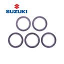 Embrayage - Disques Lisse - (x5) - Origine - 21451-45000 - DR400, GN400, GS400, ...