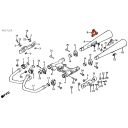 Echappement, Support de fixation, Droit CX500C / GL500 - 18318-MA1-003