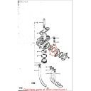 Robinet essence - Rondelle joint - GT380 - ... - GS550 - ... - GS1000 - 44353-33154 - 44353-33155