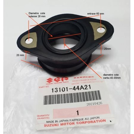 Pipe Admission- DR125 - 13101-44A20 - (SF44A)