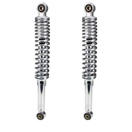 Amortisseur - 365mm - IKON serie 7610-1413 - CB750, CB900, CB1100, CBX1000 - Ressort Chrome