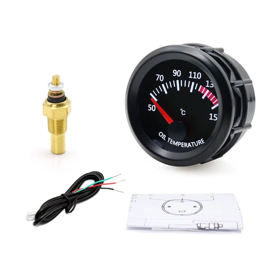 Tableau de bord - Manometre de temperature d'huile