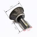 Carburateur - Boisseau + membrane - 3GM-14940-00