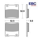 Frein - Jeu de Plaquettes - EBC - FA146 - Organic