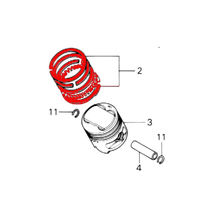 Service Moto Pieces|Moteur - Soupape d'echappement - PC50|Soupape - Pastille|81,20 €