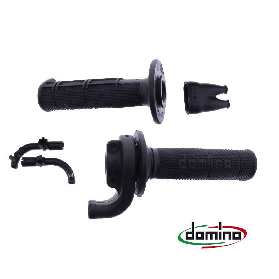 Poignee Accelerateur - Ensemble - tirage rapide "domino" - 2 cables 