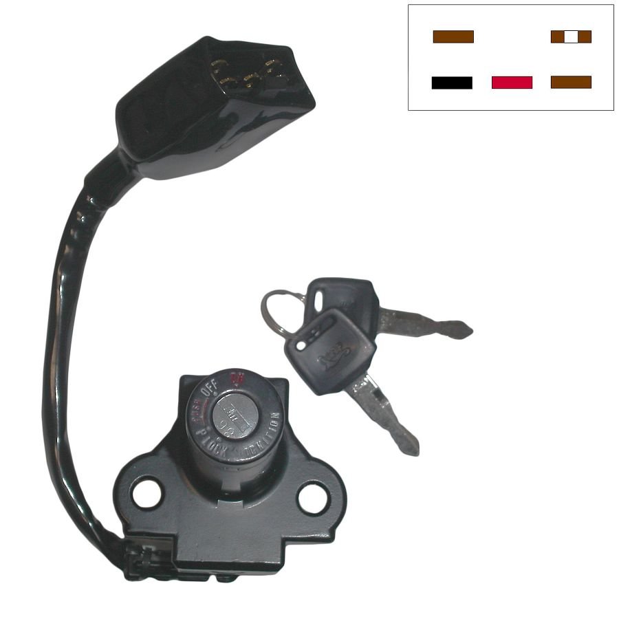 Contacteur a clef - Neiman - 35010-ME7-000 - CX500T, CX650T