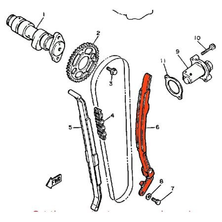 Distribution - tendeur- 34K-12241-00