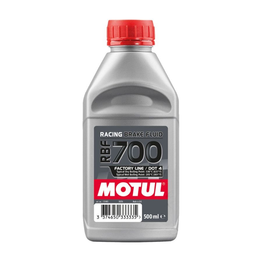 Liquide de Frein - DOT 4 - (DOT4) - Haute temperature - Motul RBF 700 - 0.5 Litre -
